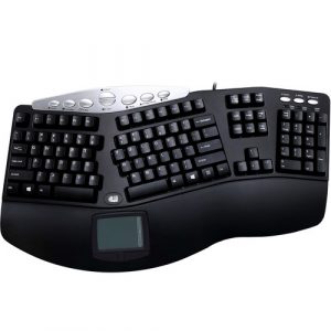 Adesso Ads Adesso Tru-Form PCK-308UB Pro Contoured Ergonomic Keyboard