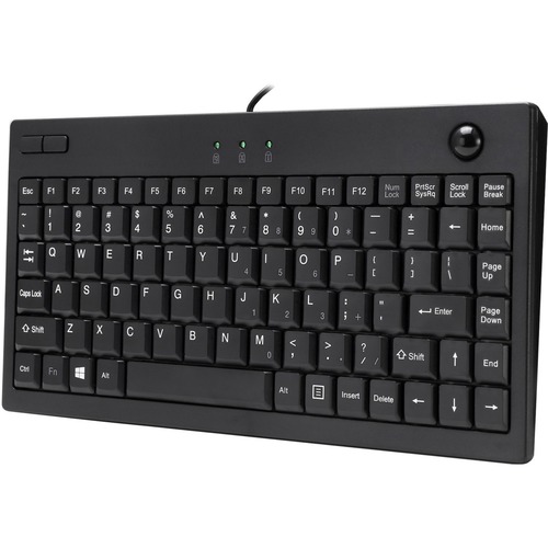 Adesso Ads Adesso AKB-310UB Mini Trackball Keyboard