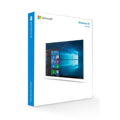 Microsoft windows 10 home 32/64-bit p2 - box pack - 1 license