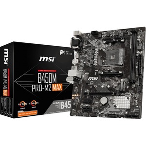 MSI B450M PRO-M2 MAX Desktop Motherboard