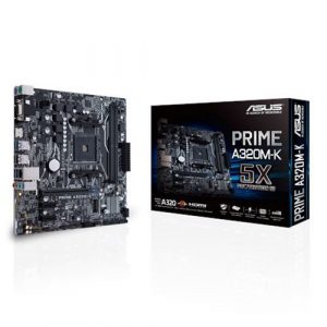 Asus Prime PRIME A320M-K Desktop Motherboard - AMD Chipset - Socket AM4 - Mini ITX