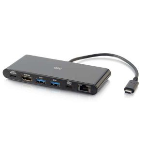 C2G 28845 notebook dock/port replicator Wired USB 3.2 Gen 1 (3.1 Gen 1) Type-C Black