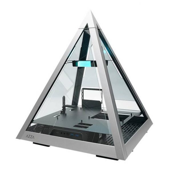 Azza csaz-804l pyramid l atx case w/ windows (csaz-804l pyramid)