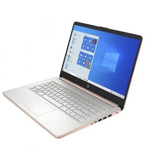 HP 14-fq0000 14-fq0030nr 14" Notebook - HD - 1366 x 768 - AMD 3020E Dual-core (2 Core) 1.20 GHz - 4 GB RAM - 64 GB Flash Memory - Pale Rose Gold