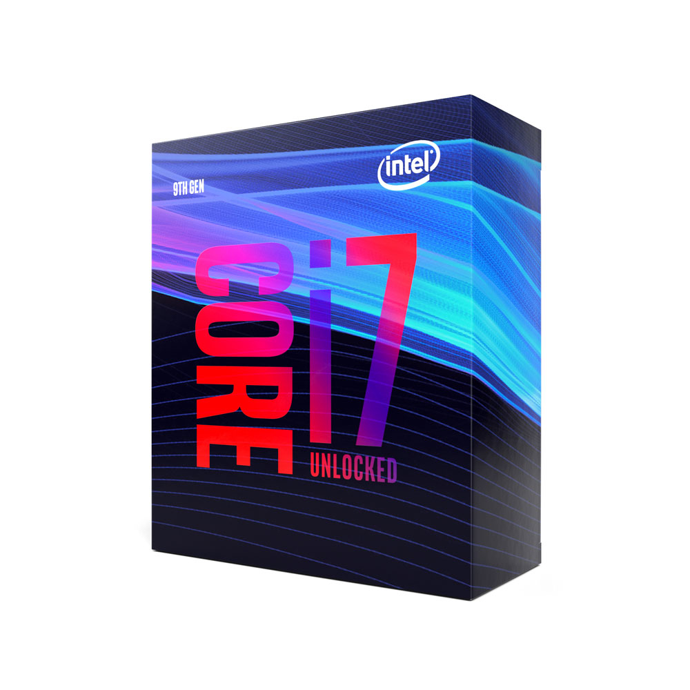 Intel core i7-9700k processor 3. 6 ghz 12 mb smart cache box