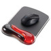 Kensington Duo Gel Mouse Pad Wrist Rest — Red