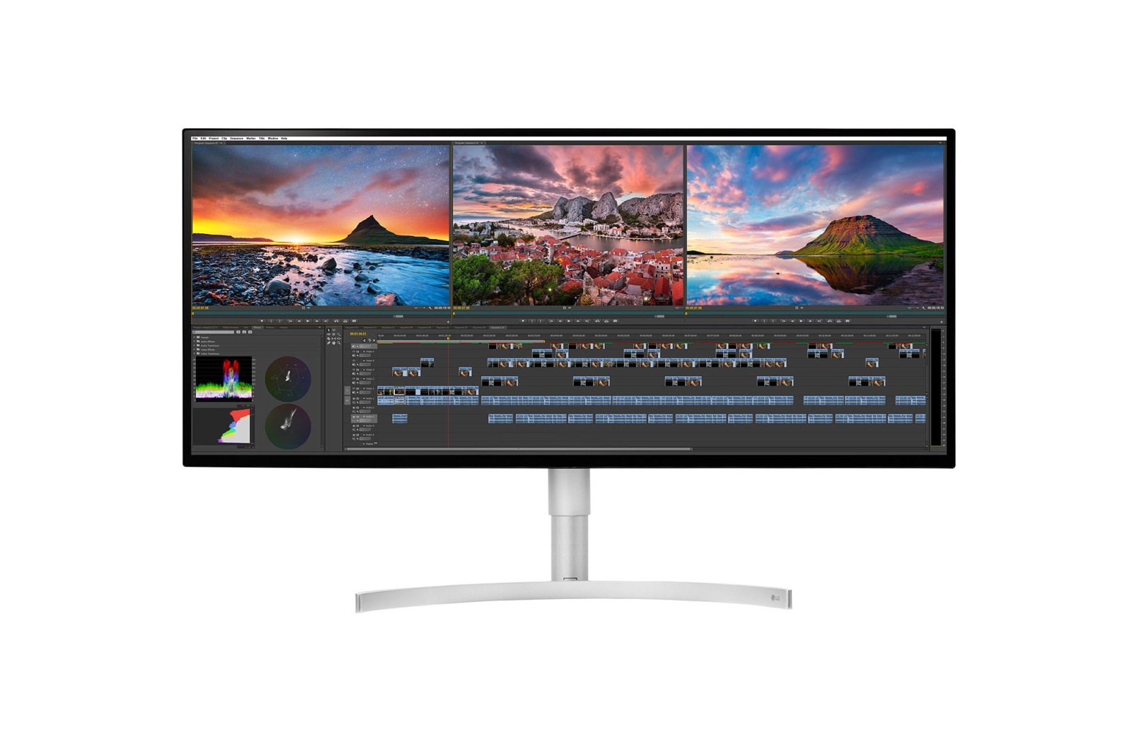 LG 34BK95U-W computer monitor 34" 5120 x 2160 pixels UltraWide 5K HD LED Black