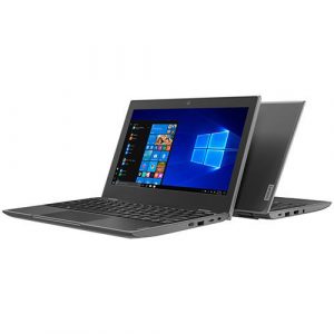 Lenovo 100e Windows 2nd Gen 81M80041US 11.6" Netbook - HD - 1366 x 768 - Intel Celeron N4120 Quad-core (4 Core) 1.10 GHz - 4 GB RAM - 64 GB Flash Memory - Black