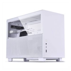 Lian Li Q58 White Color SPCC/ Aluminum/ Tempered Glass Mini Tower Computer Case