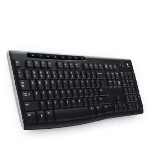Logitech K270 keyboard RF Wireless Black