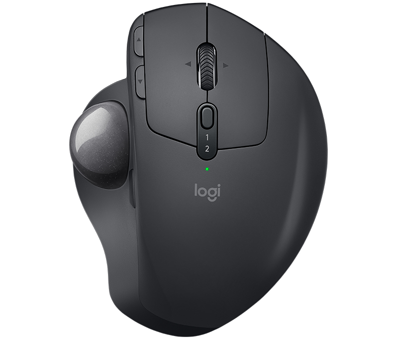 Logitech MX Ergo mouse Right-hand RF Wireless+Bluetooth Optical 2048 DPI