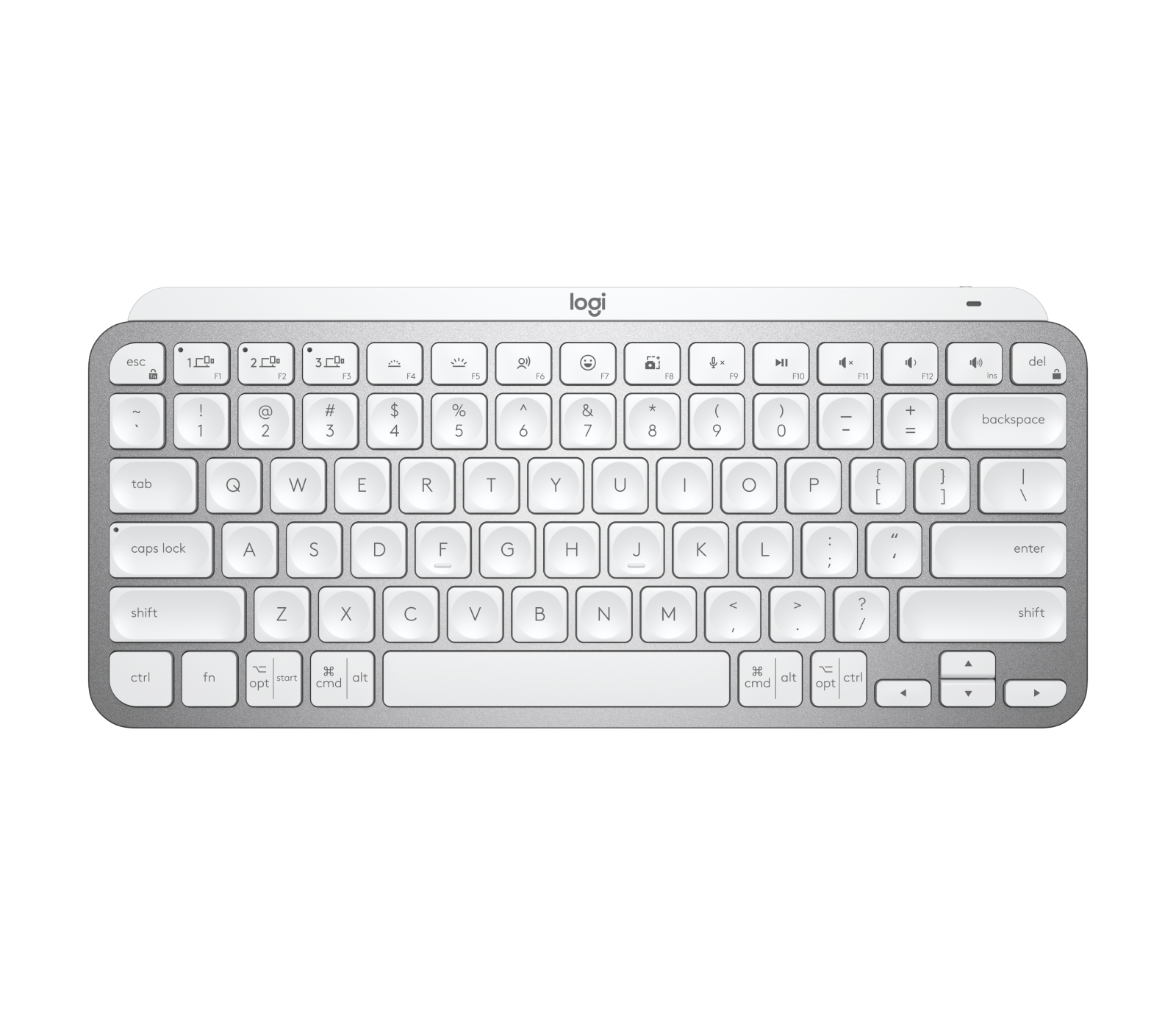Logitech MX Keys Mini for Business keyboard RF Wireless + Bluetooth QWERTY US English Aluminum