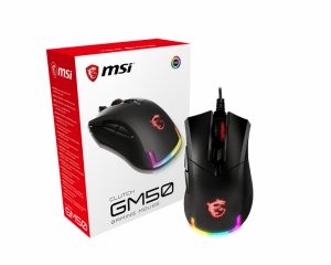 MSI CLUTCH GM50 mouse Right-hand USB Type-A Optical 7200 DPI