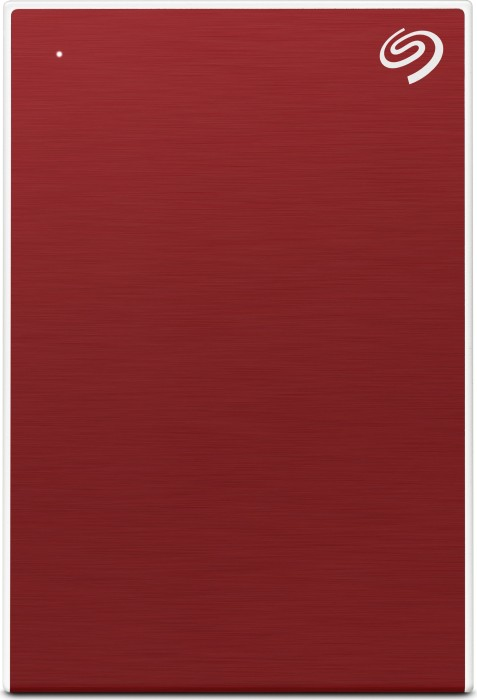 Seagate one touch external hard drive 5000 gb red