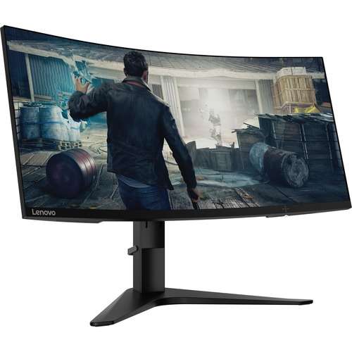 Lenovo g34w-10 34" uw-qhd curved screen wled gaming lcd monitor