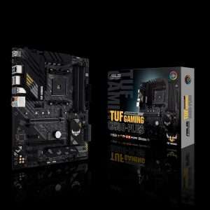 TUF GAMING B550-PLUS Desktop Motherboard - AMD Chipset - Socket AM4 - ATX