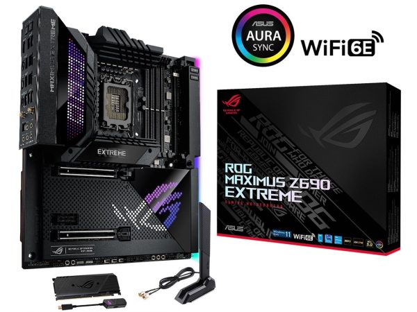 Asus rog maximus z690 extreme 12th gen e-atx motherboard