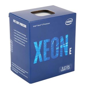 Intel Xeon E-2124 Coffee Lake 3.3 GHz (4.3 GHz Turbo) LGA 1151 71W BX80684E2124 Server Processor