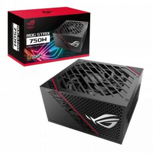 ASUS ROG Strix 750G Fully Modular 80 Plus Gold 750W ATX Power Supply with 0dB Axial Tech Fan and 10 Year Warranty