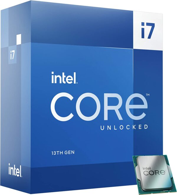 Intel core i7-13700k desktop processor 16 cores (8 p-cores + 8 e-cores) 30m cache, up to 5. 4 ghz