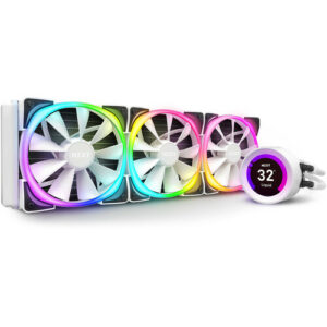 NZXT Kraken Z73 360mm All-in-One RGB CPU Cooler with LCD Display (White)