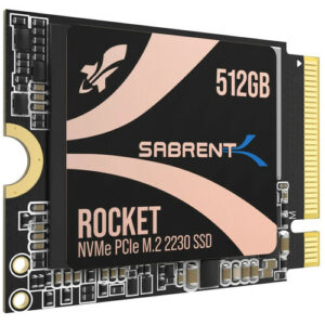 Sabrent 512GB Rocket 2230 NVMe PCIe 4.0 M.2 Internal SSD
